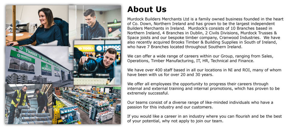 About Us Murdock Builders Merchants